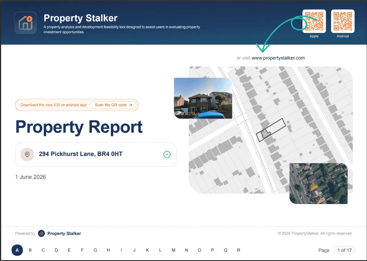 Property Stalker feasibility report preview